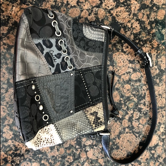 Coach Handbags - 2/$15 Coach Mini Patchwork Bag
